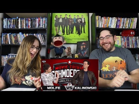 Wolfe vs Kalinowski REACTION - Movie Trivia Schmoedown