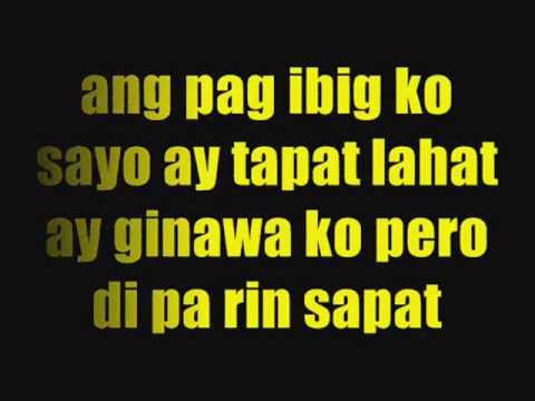 tamang hinala by: MIKE KOSA w/ lyrics..