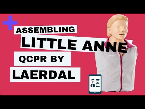 Assembling Disassembling Little Anne QCPR by Laerdal