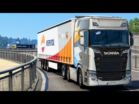 Austria Before Rework | ETS2 1.44 Update | Gameplay + Steering |