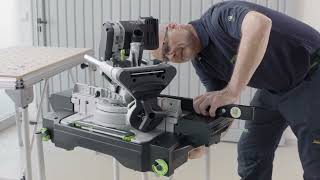 Festool Instalar bastidor inferior | Ingletadora | KSC60 anuncio