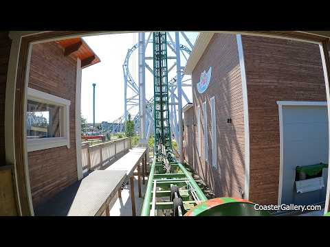 Pitts Special - POV of a Gerstlauer Infinity roller coaster in Finland. Front row view of thrills!
