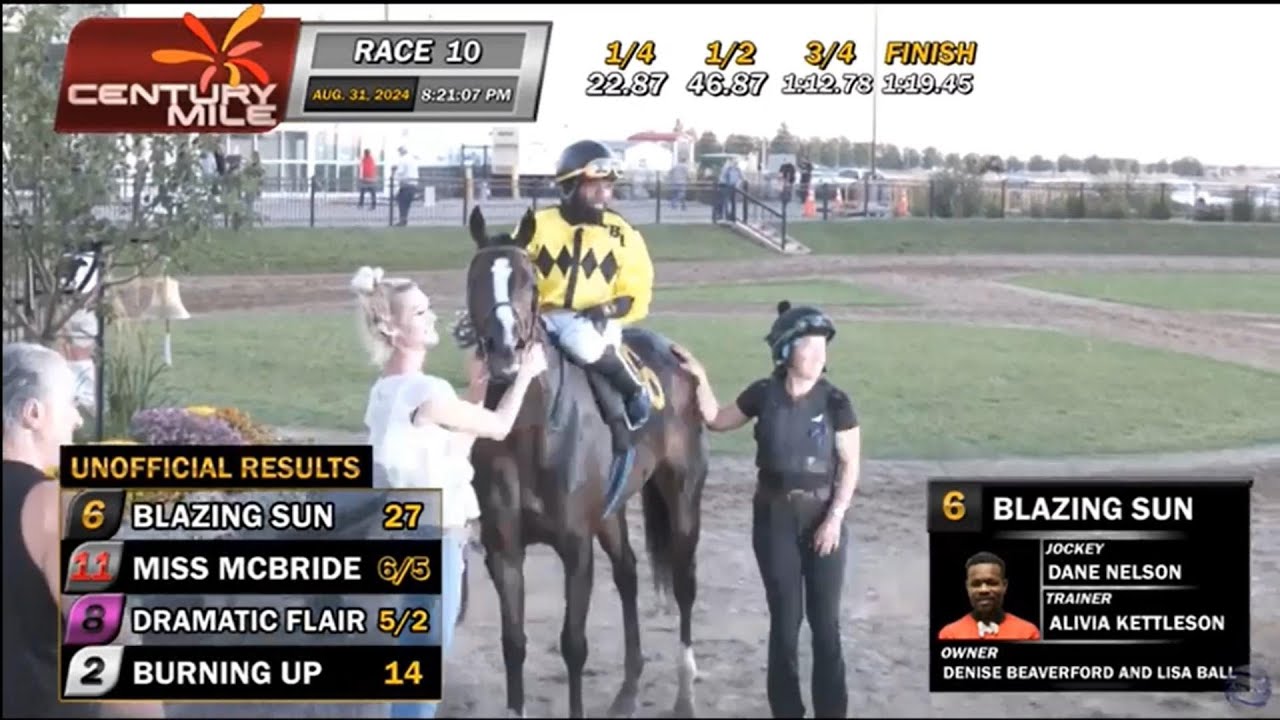 Watch Dane Nelson Double Up At Century Mile | Sat, Aug 31, 2024