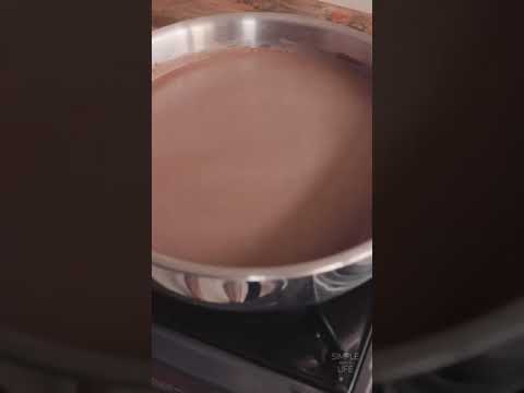 Healthy Vegan Chocolate Pudding | No Bake | No Sugar #shorts