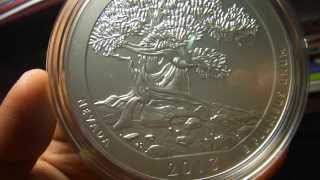 preview picture of video '2013 America the Beautiful Five Ounce Silver Uncirculated Coin™ - Great Basin National Park, Nevada'