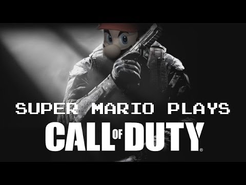 Super Mario Plays Call of Duty!