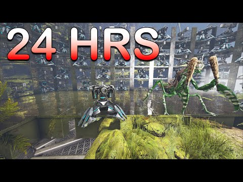 We Spent 24 Hours On A Fibercraft! This is what Happens... | Ark PvP