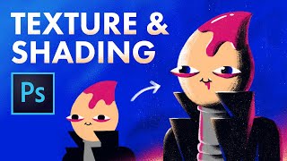 Texture & Shading in Photoshop - Illustration Tutorial