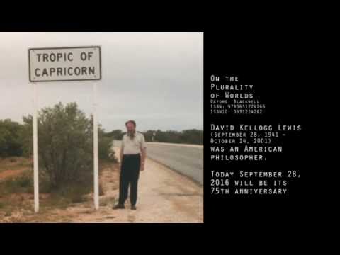 david lewis, on the plurality of worlds  28-09-16