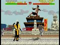 Mortal Kombat 1 Genesis Hack Johnny Cage Playthrough Very Hard