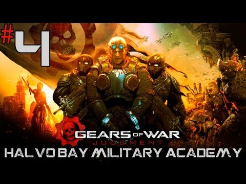Gears Of War: Judgment - Walkthrough - Part 4 - [Halvo Bay Military Academy] - Protect Jack