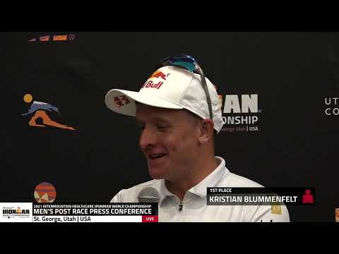 2021 Intermountain Healthcare IRONMAN World Championship Men's Pro Post-Race Press Conference