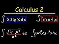 Calculus 2 Basic Integration