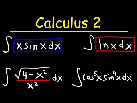 Calculus 2 - Basic Integration Video