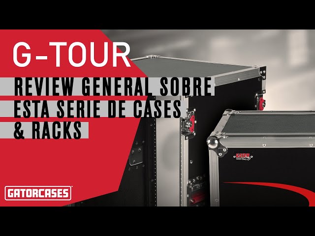 Vídeo relacionado con Gator Cases Rack de Consola Moldeada ATA Ligera; 10U Superior y 6U Lateral (GRC-10X6)