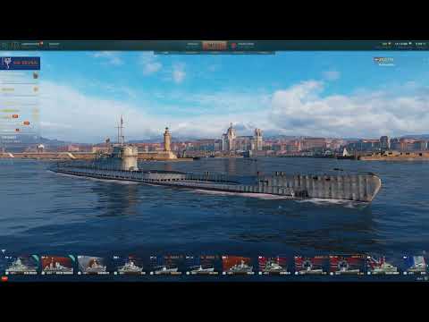 World of Warships Marseille port ambience