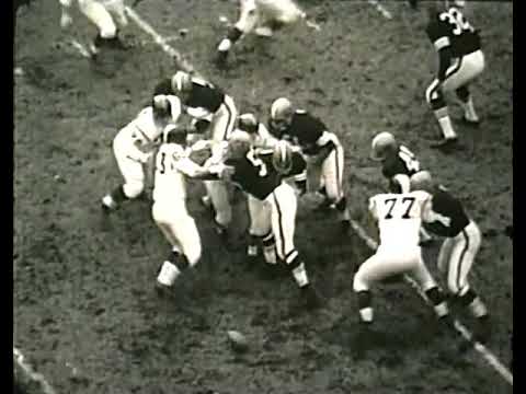 1960 Redskins at Browns Game 10 Highlights