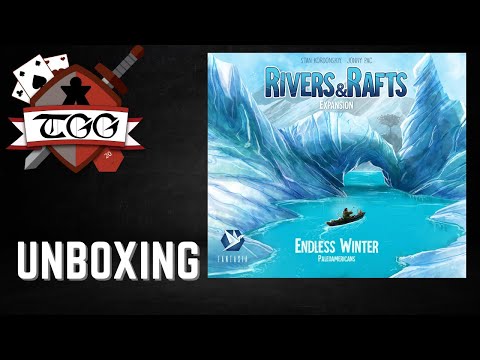 Endless Winter Rivers & Rafts Board Game Unboxing