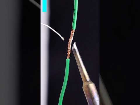 How to solder wires