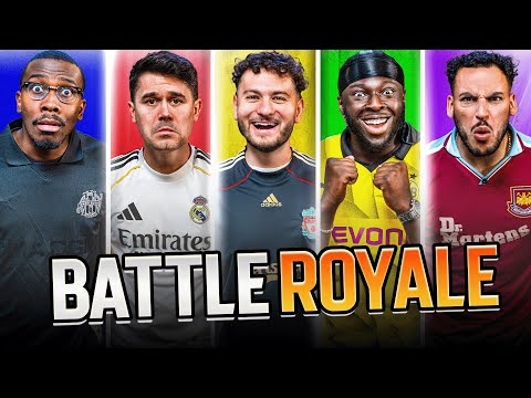 We Played Our BIGGEST Football Battle Royale EVER 🔥