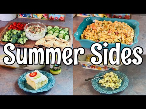 SUMMER Side Dishes Perfect for a Cookout | Make Ahead EASY Recipes | BEST Pasta Salad | May 2024