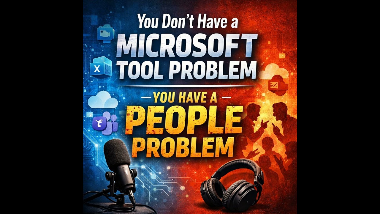 You Don’t Have a Microsoft Tool Problem — You Have a People Problem