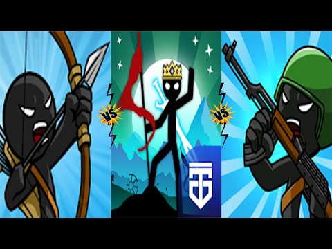 Stick War Legacy vs Stick Fight King of War vs Stickman Modern Total War - Final Boss Battle Android