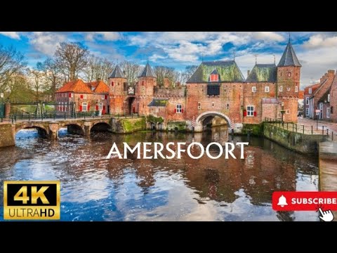 Amersfoort: Dutch Charm 🇳🇱 and Timeless Beauty 4k walking tour