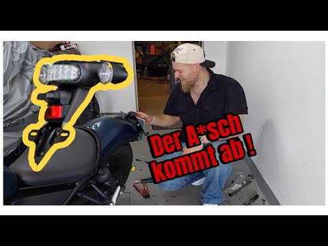 Honda cmx 500 Rebel kurzes Heck Umbau