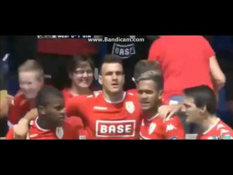 Santini goal vs Westerloo