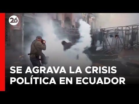 🇪🇨 ECUADOR | PROTESTS AROUND THE COUNTRY AGAINST NOBOA'S GOVERNMENT
