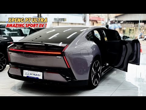 Xpeng P7 Ultra ( 2025 ) - 820km Super Comfort EV Sedan | Exterior and interior 