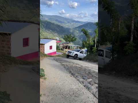 fercho desde Aguadas Caldas con su camioneta llena de plátano #campo #campesinos