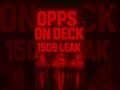 OPPs On Deck Snippet Coming Soon June11 Allred Underground Wthelly