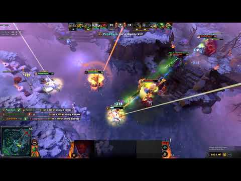 #DOTA 2 #Shadow Demon combo with Crystal Maiden! 5 kills 1 shot xD