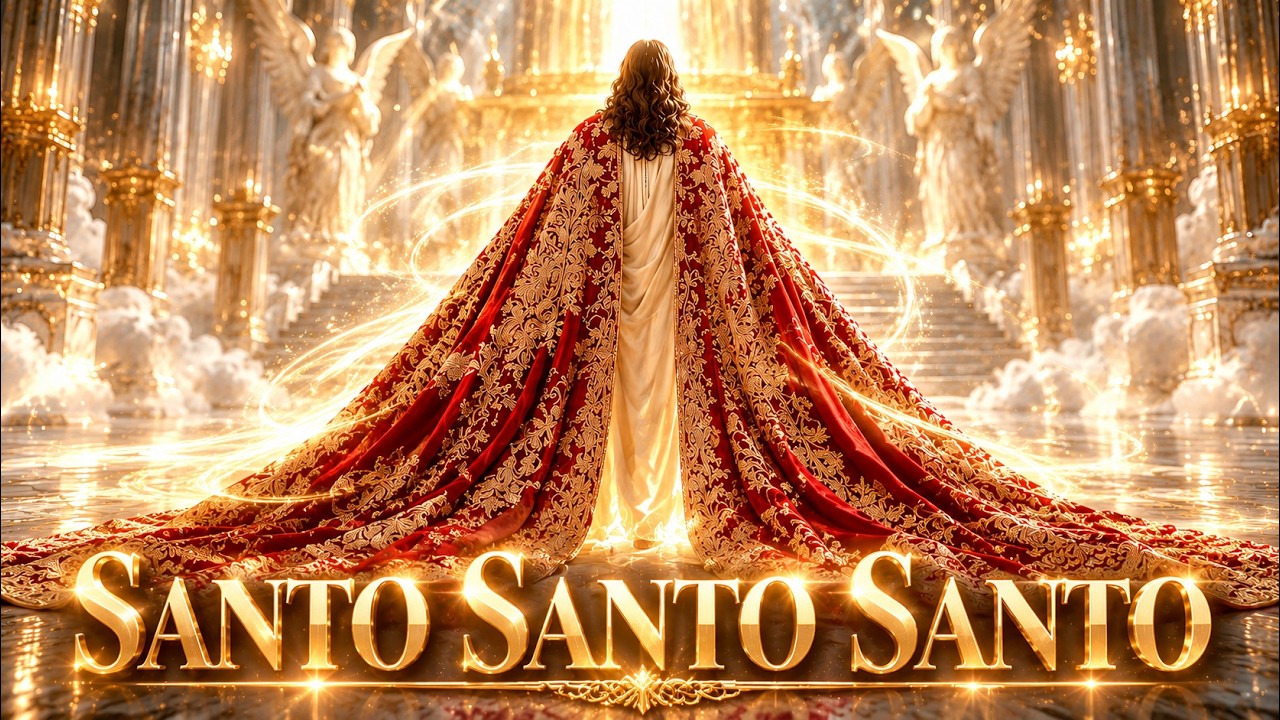 👑 ¡SANTO, SANTO, SANTO!🔥| ¡TODA LA TIERRA SE LLENA DE SU GLORIA! | Adoración Celestial