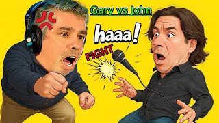 Gary vs John FIGHT Breaks Out During Commercial!  – Howard Stern Show Tension