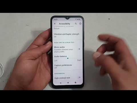 Motorola edge 30 Pro mein high contrast text enable kaise karen, how to enable high contrast text in