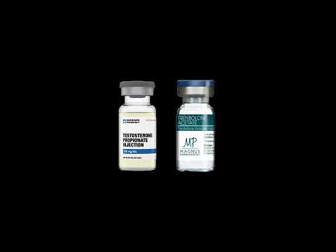 💉HORSE STACK: TESTOSTERONE PROPIONATE 500 mg/5x + TRENBOLONE ACETATE 250 mg/5x || M.A.S