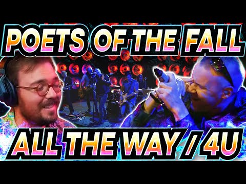 Poets of the Fall | All The Way / 4U LIVE Vocal Coach Reaction
