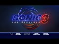 Sonic The Hedgehog 3 2024 DVD Menu Concept