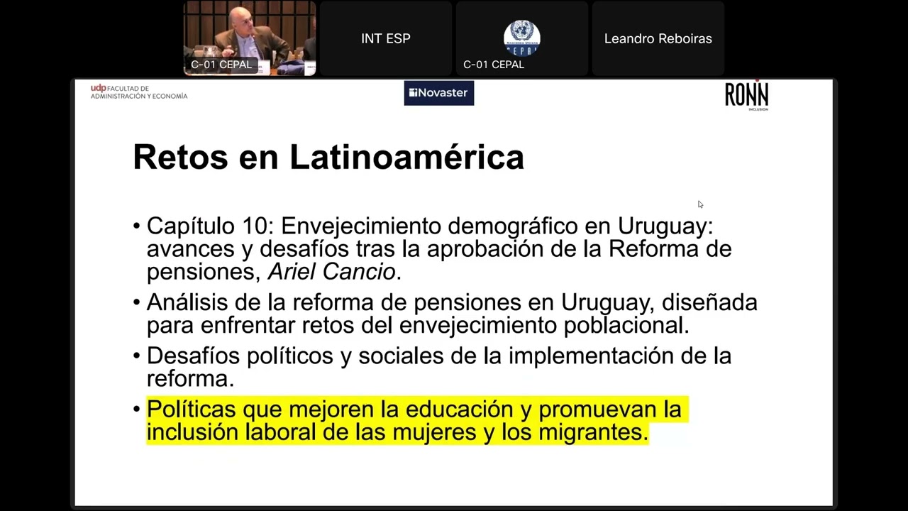 Marco Morales - Retos de la longevidad en Latinoamérica