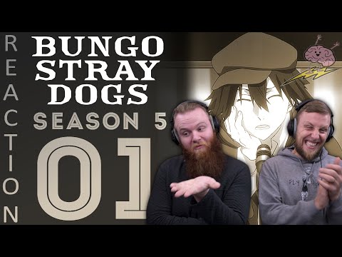 SOS Bros React - Bungou Stray Dogs Season 5 Episode 1 - The Strongest Man!