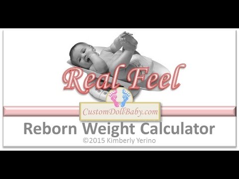 Reborn with Me! Stuffing & Weighting Your Reborn Doll 201: Calculating Lifelike Reborn Baby Weight