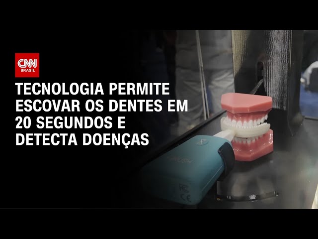 Tecnologia permite escovação rápida e detecta doenças | LIVE CNN