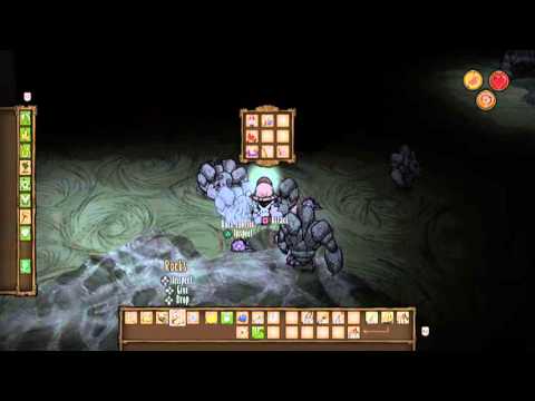 Don't Starve: Console Edition 5 Rock Lobsters vs 1 tier 3 Spider Den