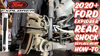 Ford Explorer Rear Shocks 2020+ Replacement How-To
