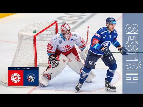 Oceláři Třinec - HC Škoda Plzeň | SESTŘIH, 10.kolo TELH 2022/23, 15.10.2022