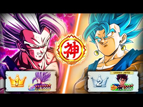 This Is What GOD RANK PvP Looks Like! (Dragon Ball LEGENDS)