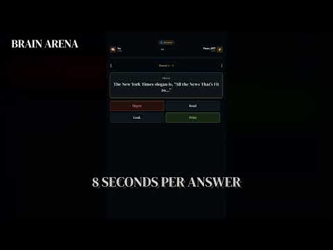 Brain Arena: 1v1 Puzzle War video thumbnail